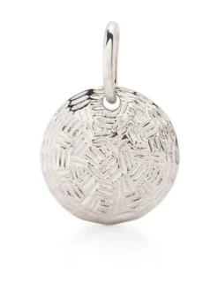 Women Maria Black Moneta Charm Necklace