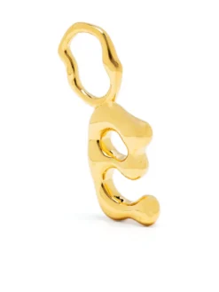 Women Maria Black Fluent Letter E Plated Charm