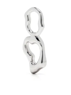 Women Maria Black Fluent Letter O Pendant