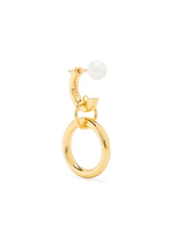 Women Maria Black Anita Pearl Earring