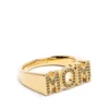 Women Maria Black Mom Sky Ring