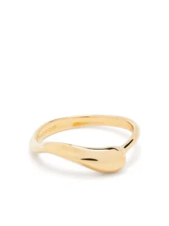 Women Maria Black Ember Band Ring