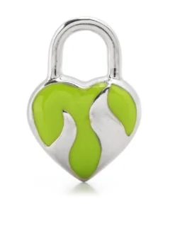 Women Maria Black Halo Silver Charm