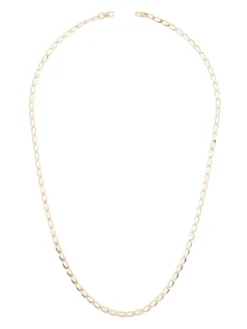 Women Maria Black Chain-link Gold Necklace