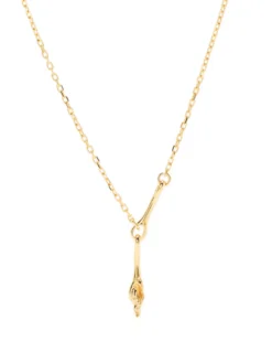 Women Maria Black Carrion Sterling Silver Chain Necklace