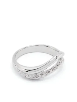 Women Maria Black Bess Sterling Silver Ring