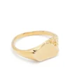 Women Maria Black Sawyer Gold-plated Silver Ring