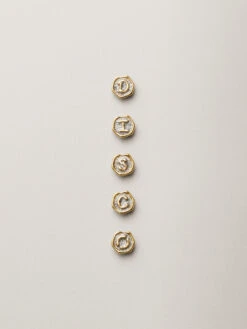 Maria Black Letter Disco Coin