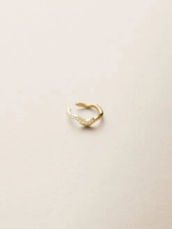 Maria Black Blush Ear Cuff