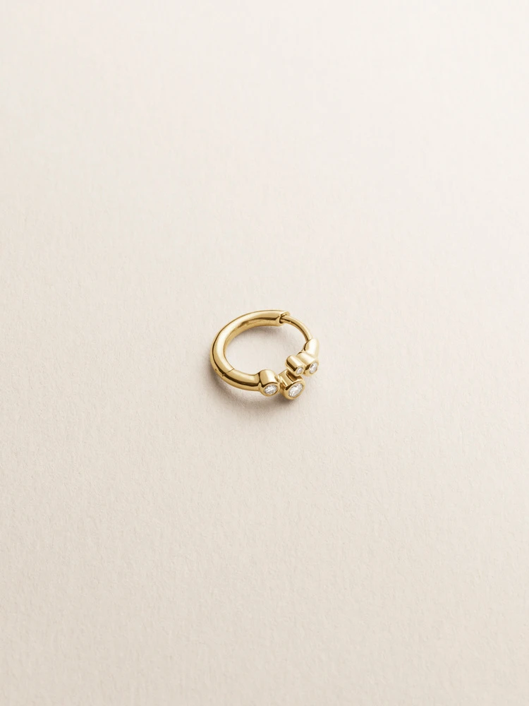 Maria Black Elena 8 Huggie Left 1 Maria Black Elena 8 Huggie Left