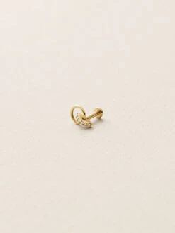 Maria Black Lila Hoop Piercing Stud