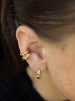 Maria Black Axton 11 Huggie -Maria Black 3863 0f4e4444fb axton 11 rai ear cuff gold original