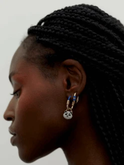 Maria Black Vertigo 16 Orange And Blue Earring -Maria Black 4169 76f5b38213 h1028y orange 1 original