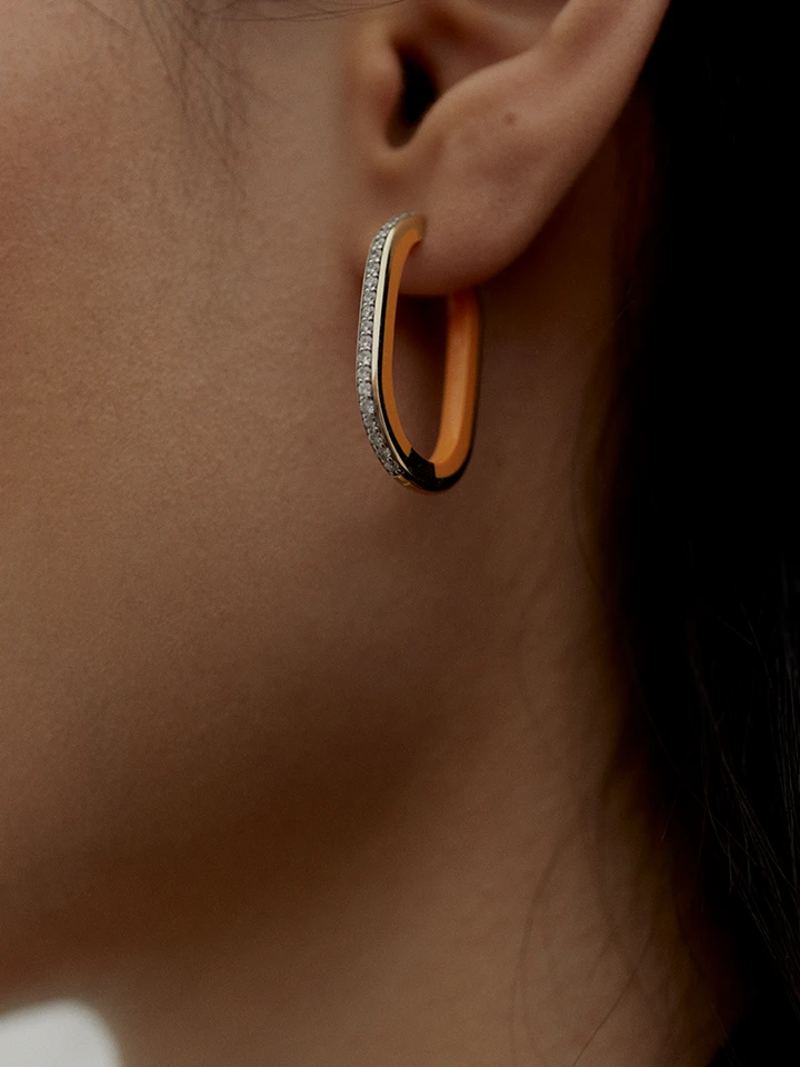 Maria Black A Walk To Remember Orange Earring 3 Maria Black A Walk To Remember Orange Earring - Image 3