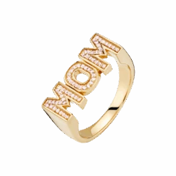 Maria Black Mom Rose Ring