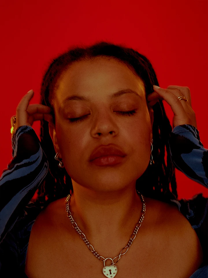 Maria Black Blaze Pink 46 Necklace 4 Maria Black Blaze Pink 46 Necklace - Image 4