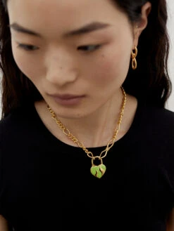 Maria Black Blaze Green 40 Necklace -Maria Black 4891 e1bffd0114 300478yg 40 gre original