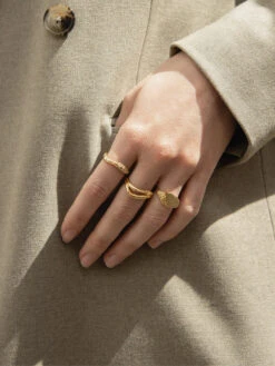 Maria Black Sawyer Ring -Maria Black 5125 e989ab1b2d silken bess sawyer rings gold original