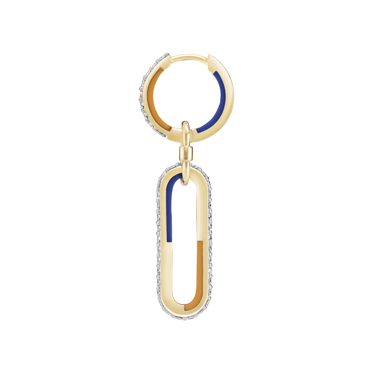 Maria Black Memory Lane Blue And Orange Earring 1 Maria Black Memory Lane Blue And Orange Earring