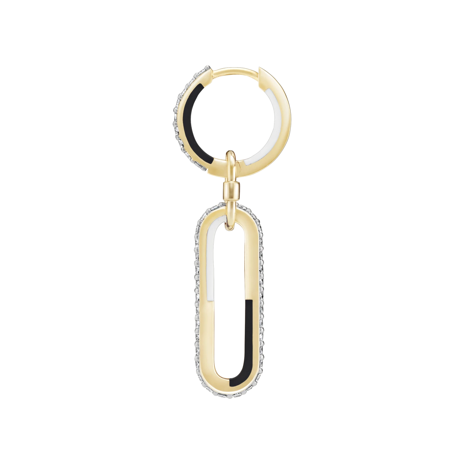 Maria Black Memory Lane Black And White Earring 1 Maria Black Memory Lane Black And White Earring