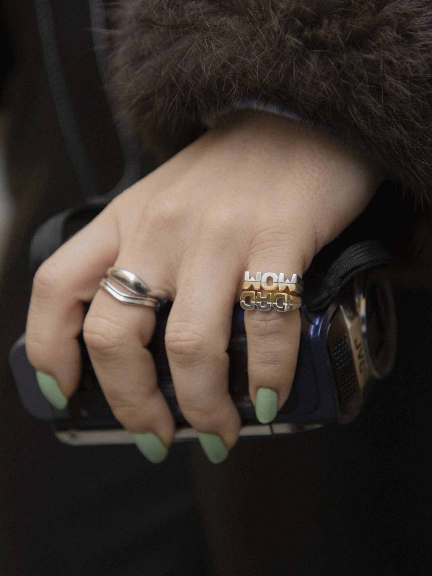 Maria Black Mom Two-Tone Ring 3 Maria Black Mom Two-Tone Ring - Image 3