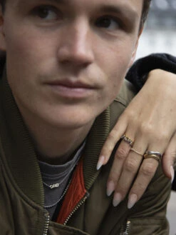 Maria Black Dad Two-Tone 55 Necklace -Maria Black 5200 e3d5fa79bf mom two tone jessa vayu rings dad two tone necklace original