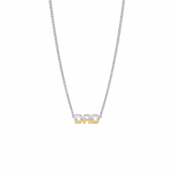 Maria Black Dad Two-Tone 55 Necklace