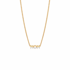 Maria Black Mom Two-Tone 43 Necklace