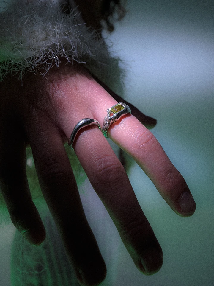 Maria Black Lemon Disco Ring 3 Maria Black Lemon Disco Ring - Image 3