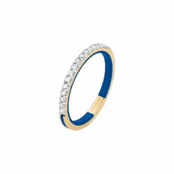 Maria Black Sunset Boulevard Blue Ring