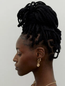 Maria Black Milla 9 Huggie 9 Maria Black Milla 9 Huggie -Maria Black 694 23506e9723 100792yg 9mm 1 original