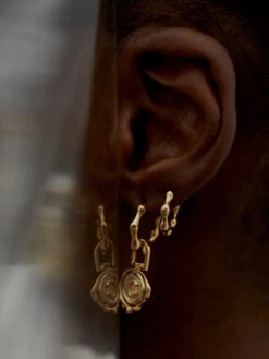 Maria Black Milla 9 Huggie 7 Maria Black Milla 9 Huggie -Maria Black 694 2c2dc9a0bc 100792yg 9mm 3 original