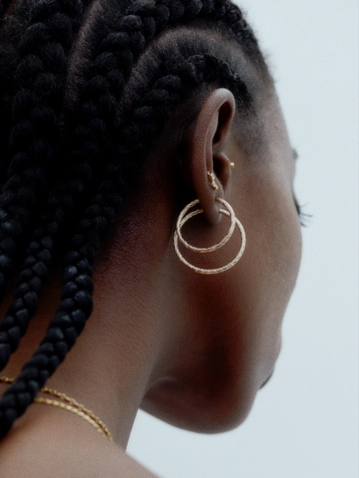 Maria Black Alba 25 Hoop 3 Maria Black Alba 25 Hoop - Image 3