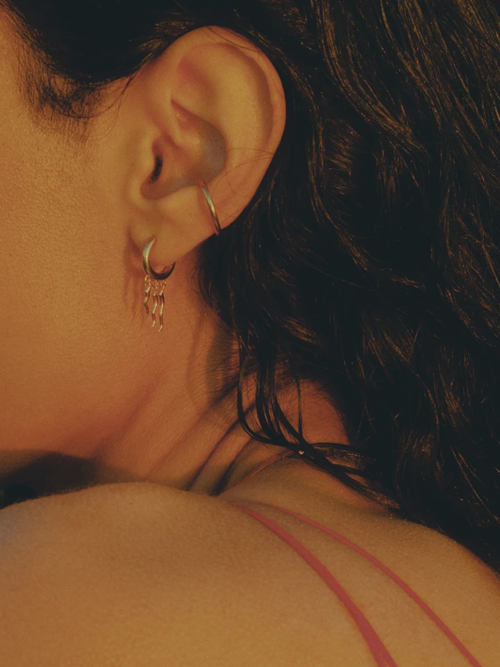 Maria Black Twin Mini Ear Cuff 2 Maria Black Twin Mini Ear Cuff - Image 2